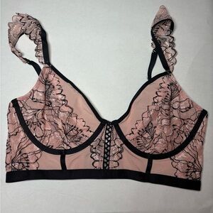 PINK FLORAL BRALETTE